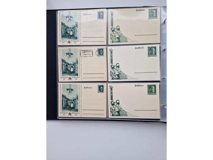 1933/45, Drittes Reich, Sammlung mit 570 Belegen zum Thema “Adolf Hitler - der Führer der NSDAP und Hauptkriegsverbrecher”, d