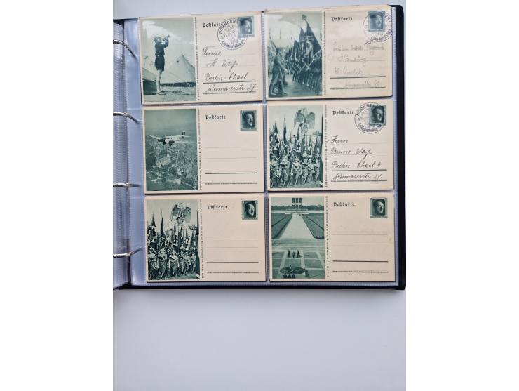 1933/45, Drittes Reich, Sammlung mit 570 Belegen zum Thema “Adolf Hitler - der Führer der NSDAP und Hauptkriegsverbrecher”, d