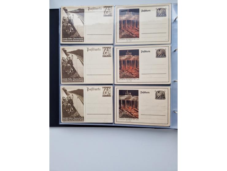 1933/45, Drittes Reich, Sammlung mit 570 Belegen zum Thema “Adolf Hitler - der Führer der NSDAP und Hauptkriegsverbrecher”, d