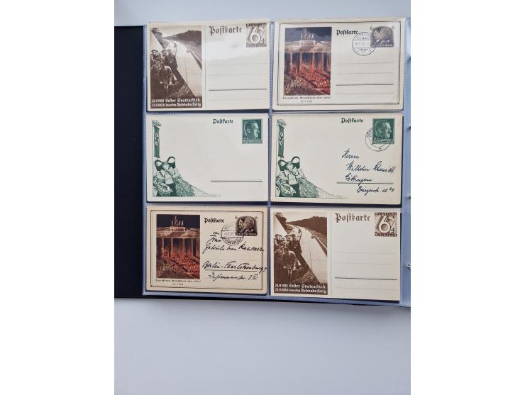 1933/45, Drittes Reich, Sammlung mit 570 Belegen zum Thema “Adolf Hitler - der Führer der NSDAP und Hauptkriegsverbrecher”, d