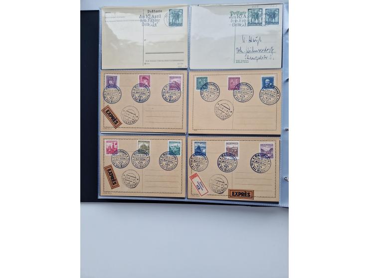 1933/45, Drittes Reich, Sammlung mit 570 Belegen zum Thema “Adolf Hitler - der Führer der NSDAP und Hauptkriegsverbrecher”, d