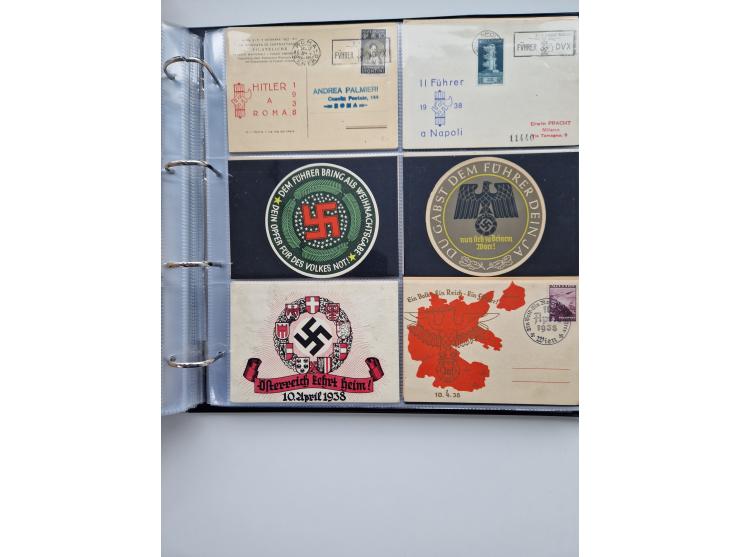 1933/45, Drittes Reich, Sammlung mit 570 Belegen zum Thema “Adolf Hitler - der Führer der NSDAP und Hauptkriegsverbrecher”, d