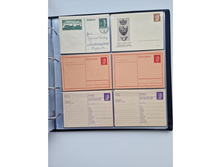 1933/45, Drittes Reich, Sammlung mit 570 Belegen zum Thema “Adolf Hitler - der Führer der NSDAP und Hauptkriegsverbrecher”, d