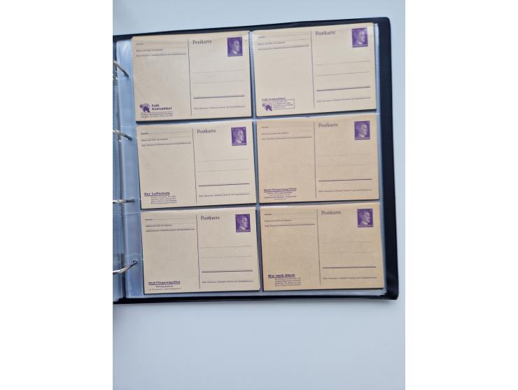 1933/45, Drittes Reich, Sammlung mit 570 Belegen zum Thema “Adolf Hitler - der Führer der NSDAP und Hauptkriegsverbrecher”, d