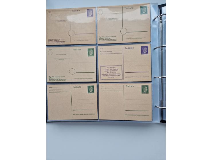 1933/45, Drittes Reich, Sammlung mit 570 Belegen zum Thema “Adolf Hitler - der Führer der NSDAP und Hauptkriegsverbrecher”, d