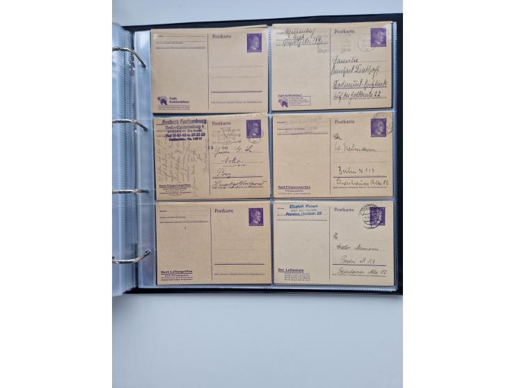 1933/45, Drittes Reich, Sammlung mit 570 Belegen zum Thema “Adolf Hitler - der Führer der NSDAP und Hauptkriegsverbrecher”, d