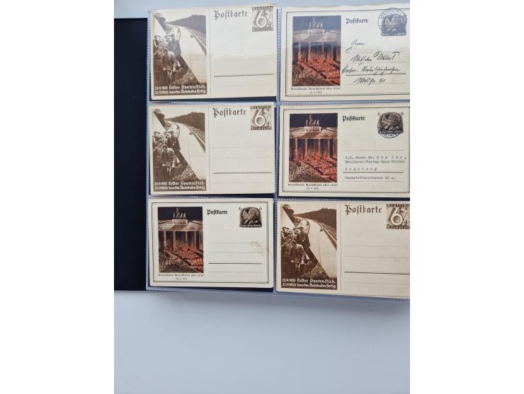 1933/45, Drittes Reich, Sammlung mit 570 Belegen zum Thema “Adolf Hitler - der Führer der NSDAP und Hauptkriegsverbrecher”, d