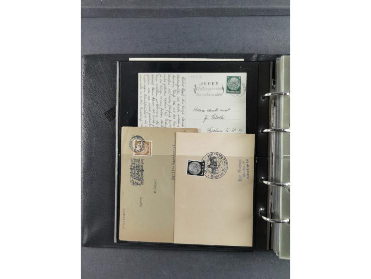 1939/45, Drittes Reich, Dokumentation “Kunst und Kultur im 3. Reich und der Einfluss der NSDAP”, Dokumentation mit 128 Belegs