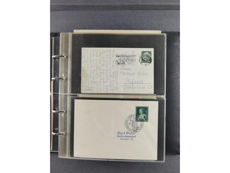 1939/45, Drittes Reich, Dokumentation “Kunst und Kultur im 3. Reich und der Einfluss der NSDAP”, Dokumentation mit 128 Belegs