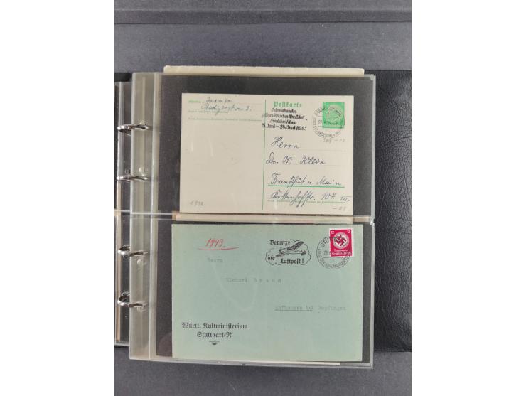 1939/45, Drittes Reich, Dokumentation “Kunst und Kultur im 3. Reich und der Einfluss der NSDAP”, Dokumentation mit 128 Belegs