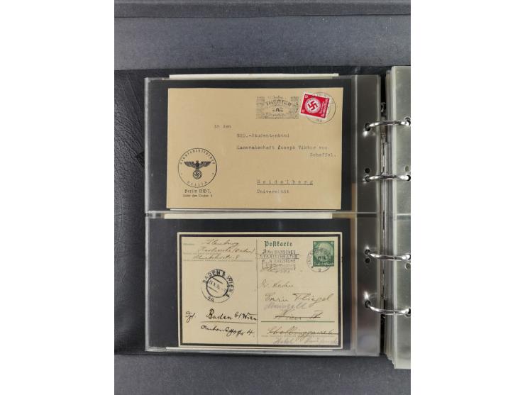 1939/45, Drittes Reich, Dokumentation “Kunst und Kultur im 3. Reich und der Einfluss der NSDAP”, Dokumentation mit 128 Belegs