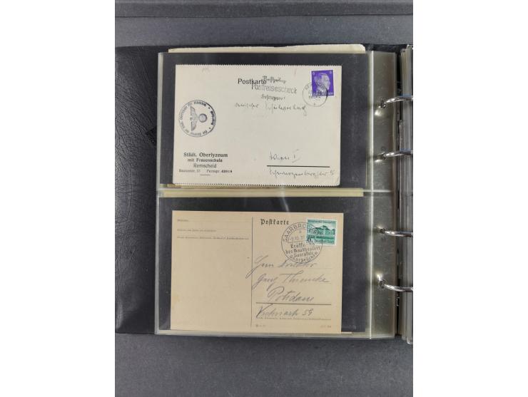 1939/45, Drittes Reich, Dokumentation “Kunst und Kultur im 3. Reich und der Einfluss der NSDAP”, Dokumentation mit 128 Belegs