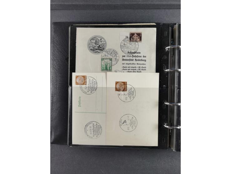 1939/45, Drittes Reich, Dokumentation “Kunst und Kultur im 3. Reich und der Einfluss der NSDAP”, Dokumentation mit 128 Belegs