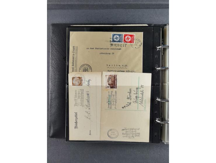 1939/45, Drittes Reich, Dokumentation “Kunst und Kultur im 3. Reich und der Einfluss der NSDAP”, Dokumentation mit 128 Belegs