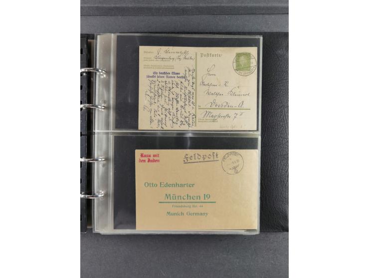 1939/45, Drittes Reich, Dokumentation “Kunst und Kultur im 3. Reich und der Einfluss der NSDAP”, Dokumentation mit 128 Belegs