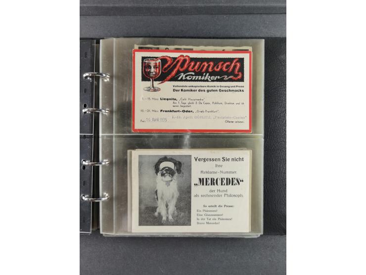 1939/45, Drittes Reich, Dokumentation “Kunst und Kultur im 3. Reich und der Einfluss der NSDAP”, Dokumentation mit 128 Belegs