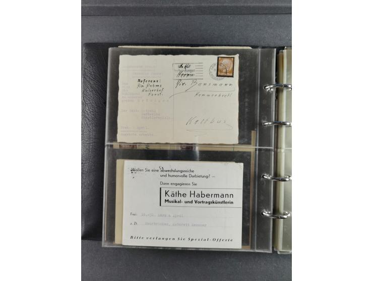 1939/45, Drittes Reich, Dokumentation “Kunst und Kultur im 3. Reich und der Einfluss der NSDAP”, Dokumentation mit 128 Belegs