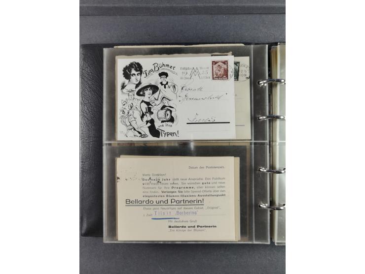 1939/45, Drittes Reich, Dokumentation “Kunst und Kultur im 3. Reich und der Einfluss der NSDAP”, Dokumentation mit 128 Belegs