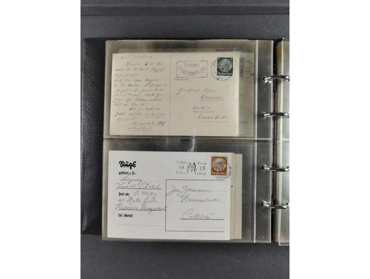 1939/45, Drittes Reich, Dokumentation “Kunst und Kultur im 3. Reich und der Einfluss der NSDAP”, Dokumentation mit 128 Belegs