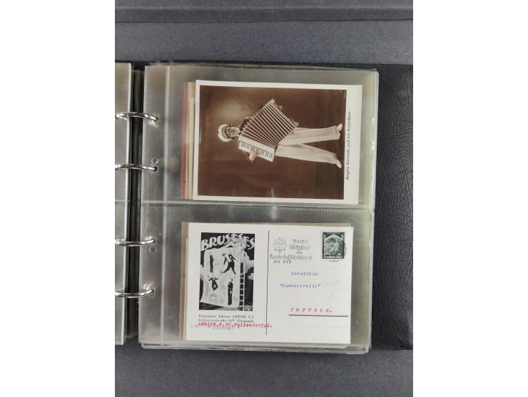 1939/45, Drittes Reich, Dokumentation “Kunst und Kultur im 3. Reich und der Einfluss der NSDAP”, Dokumentation mit 128 Belegs