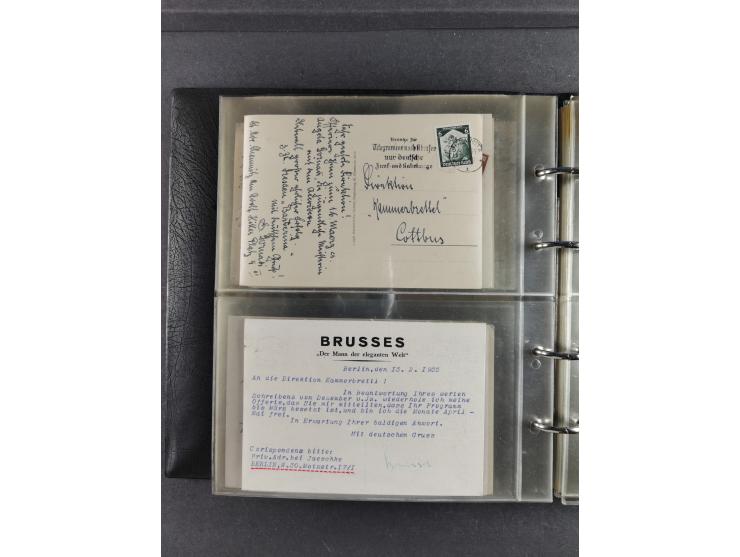 1939/45, Drittes Reich, Dokumentation “Kunst und Kultur im 3. Reich und der Einfluss der NSDAP”, Dokumentation mit 128 Belegs