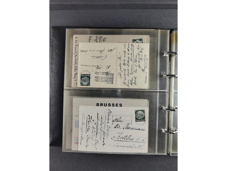 1939/45, Drittes Reich, Dokumentation “Kunst und Kultur im 3. Reich und der Einfluss der NSDAP”, Dokumentation mit 128 Belegs