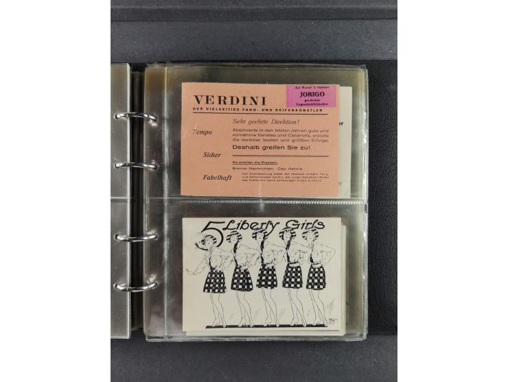 1939/45, Drittes Reich, Dokumentation “Kunst und Kultur im 3. Reich und der Einfluss der NSDAP”, Dokumentation mit 128 Belegs