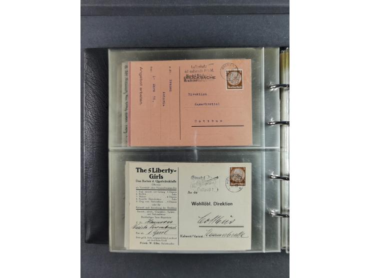 1939/45, Drittes Reich, Dokumentation “Kunst und Kultur im 3. Reich und der Einfluss der NSDAP”, Dokumentation mit 128 Belegs