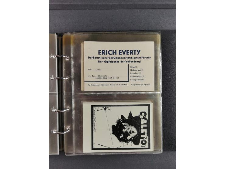 1939/45, Drittes Reich, Dokumentation “Kunst und Kultur im 3. Reich und der Einfluss der NSDAP”, Dokumentation mit 128 Belegs