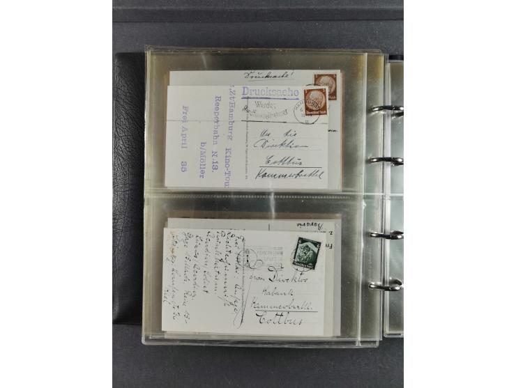 1939/45, Drittes Reich, Dokumentation “Kunst und Kultur im 3. Reich und der Einfluss der NSDAP”, Dokumentation mit 128 Belegs