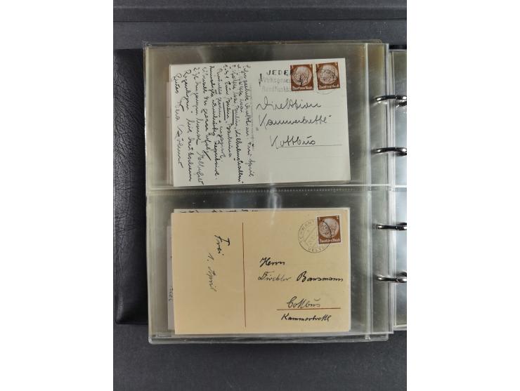 1939/45, Drittes Reich, Dokumentation “Kunst und Kultur im 3. Reich und der Einfluss der NSDAP”, Dokumentation mit 128 Belegs