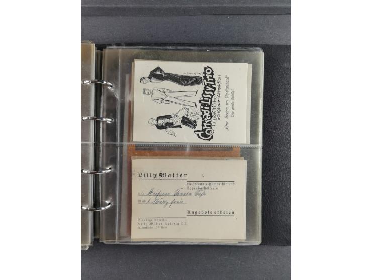 1939/45, Drittes Reich, Dokumentation “Kunst und Kultur im 3. Reich und der Einfluss der NSDAP”, Dokumentation mit 128 Belegs