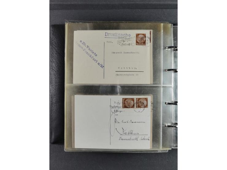 1939/45, Drittes Reich, Dokumentation “Kunst und Kultur im 3. Reich und der Einfluss der NSDAP”, Dokumentation mit 128 Belegs