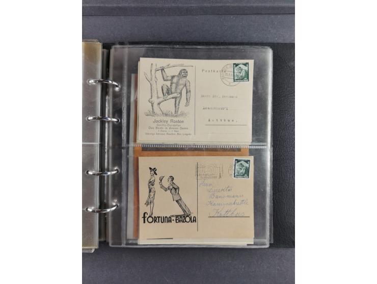 1939/45, Drittes Reich, Dokumentation “Kunst und Kultur im 3. Reich und der Einfluss der NSDAP”, Dokumentation mit 128 Belegs