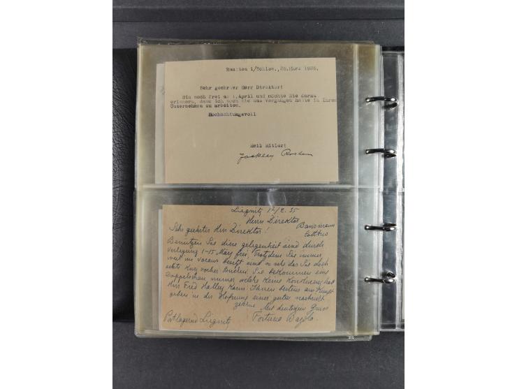 1939/45, Drittes Reich, Dokumentation “Kunst und Kultur im 3. Reich und der Einfluss der NSDAP”, Dokumentation mit 128 Belegs