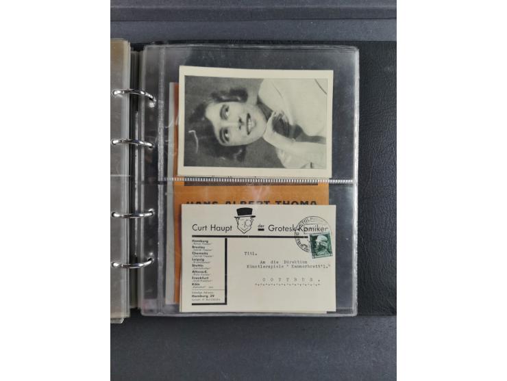 1939/45, Drittes Reich, Dokumentation “Kunst und Kultur im 3. Reich und der Einfluss der NSDAP”, Dokumentation mit 128 Belegs