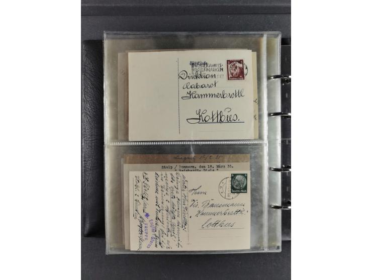 1939/45, Drittes Reich, Dokumentation “Kunst und Kultur im 3. Reich und der Einfluss der NSDAP”, Dokumentation mit 128 Belegs