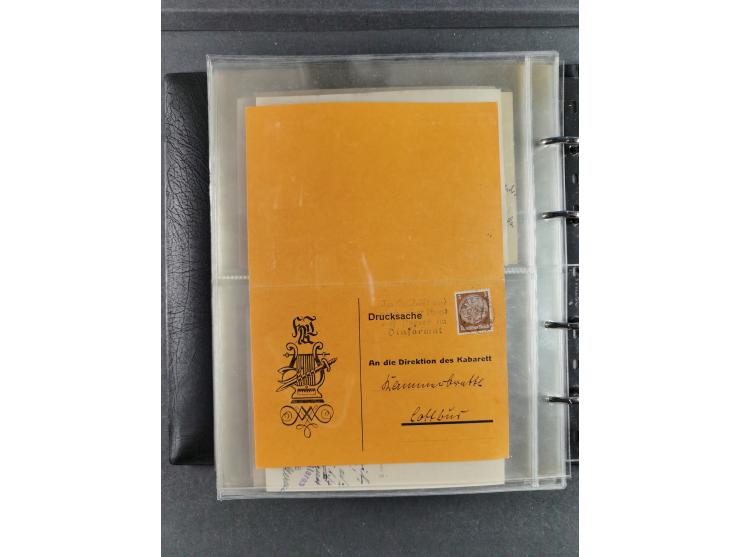 1939/45, Drittes Reich, Dokumentation “Kunst und Kultur im 3. Reich und der Einfluss der NSDAP”, Dokumentation mit 128 Belegs