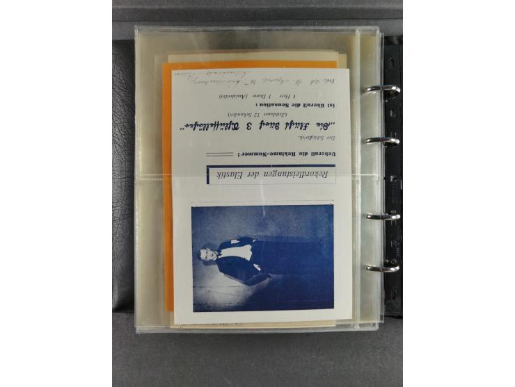 1939/45, Drittes Reich, Dokumentation “Kunst und Kultur im 3. Reich und der Einfluss der NSDAP”, Dokumentation mit 128 Belegs