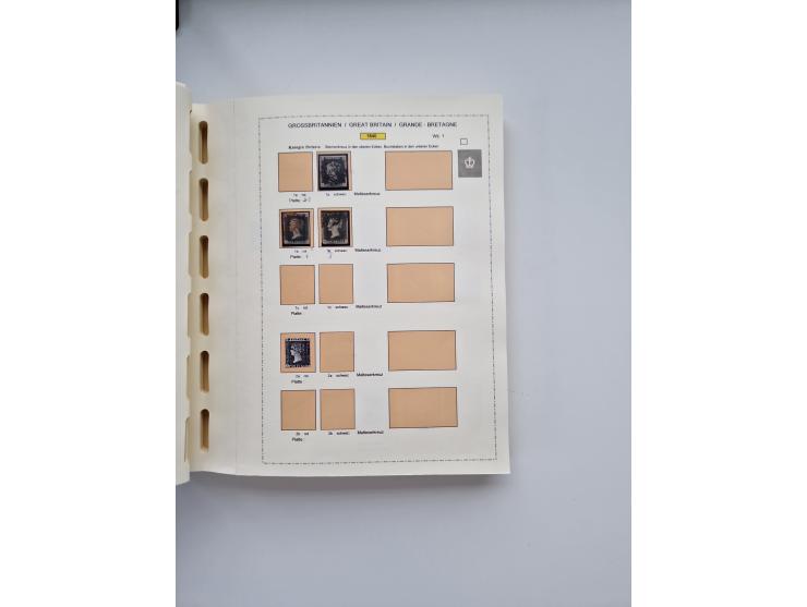 1840/2000, mostly used and some mint never hinged and unused collection with many typified stamps, incl. Mi. 1b (Cert. Louis 