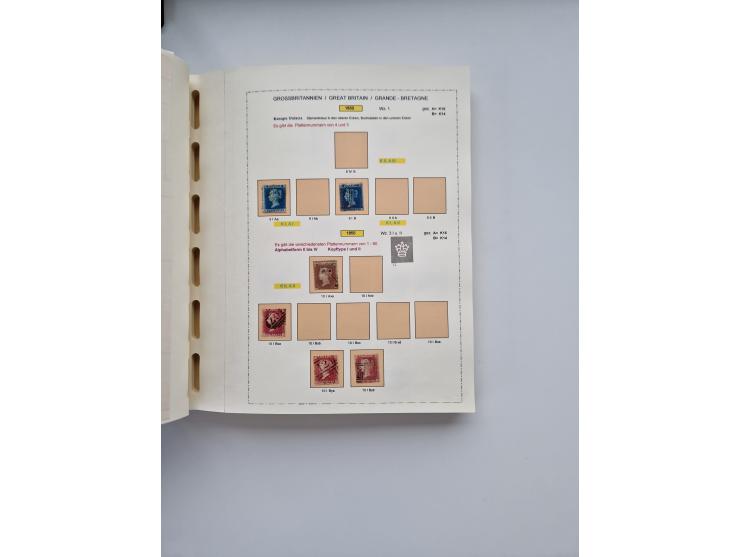 1840/2000, mostly used and some mint never hinged and unused collection with many typified stamps, incl. Mi. 1b (Cert. Louis 