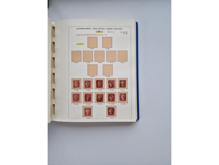 1840/2000, mostly used and some mint never hinged and unused collection with many typified stamps, incl. Mi. 1b (Cert. Louis 