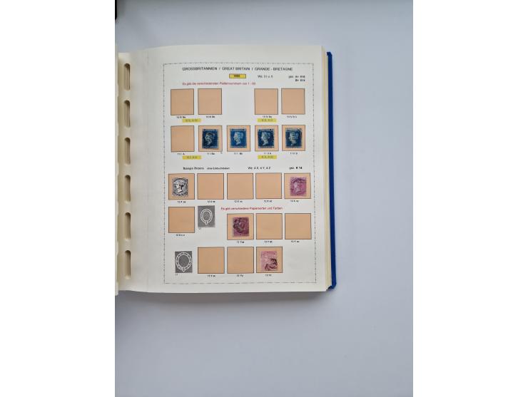 1840/2000, mostly used and some mint never hinged and unused collection with many typified stamps, incl. Mi. 1b (Cert. Louis 