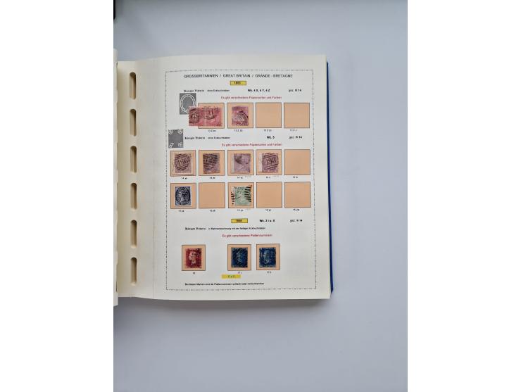 1840/2000, mostly used and some mint never hinged and unused collection with many typified stamps, incl. Mi. 1b (Cert. Louis 