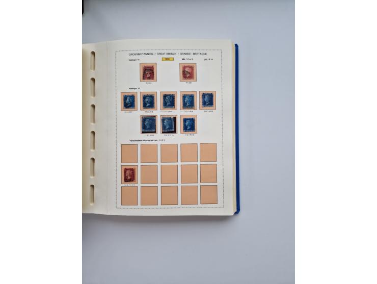 1840/2000, mostly used and some mint never hinged and unused collection with many typified stamps, incl. Mi. 1b (Cert. Louis 