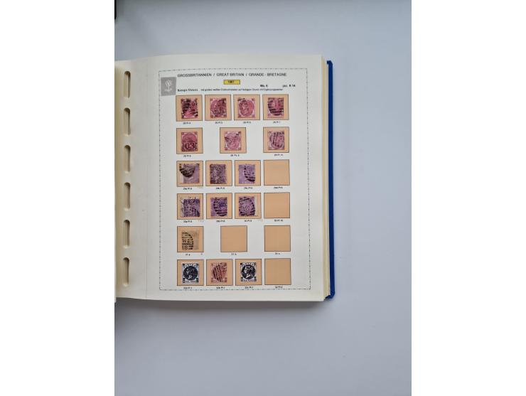 1840/2000, mostly used and some mint never hinged and unused collection with many typified stamps, incl. Mi. 1b (Cert. Louis 