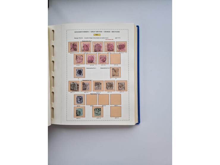 1840/2000, mostly used and some mint never hinged and unused collection with many typified stamps, incl. Mi. 1b (Cert. Louis 