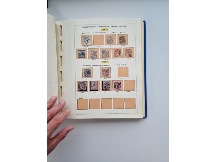 1840/2000, mostly used and some mint never hinged and unused collection with many typified stamps, incl. Mi. 1b (Cert. Louis 