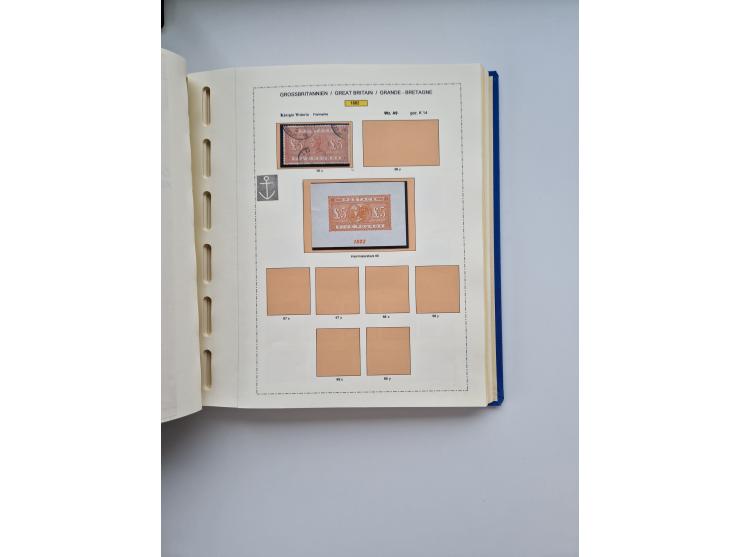 1840/2000, mostly used and some mint never hinged and unused collection with many typified stamps, incl. Mi. 1b (Cert. Louis 