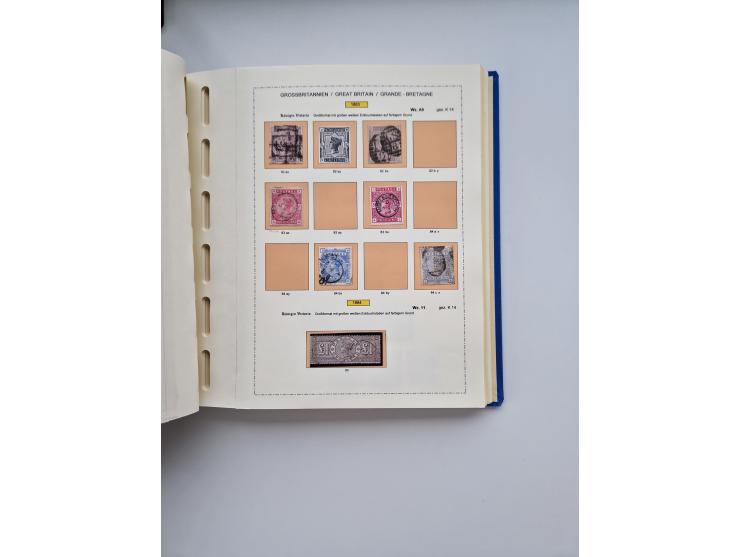 1840/2000, mostly used and some mint never hinged and unused collection with many typified stamps, incl. Mi. 1b (Cert. Louis 